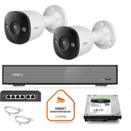 Imou IPC-PS3E-8Q0-0280B seirekomplekt 2 IP-kaamerat 8 MP PoE