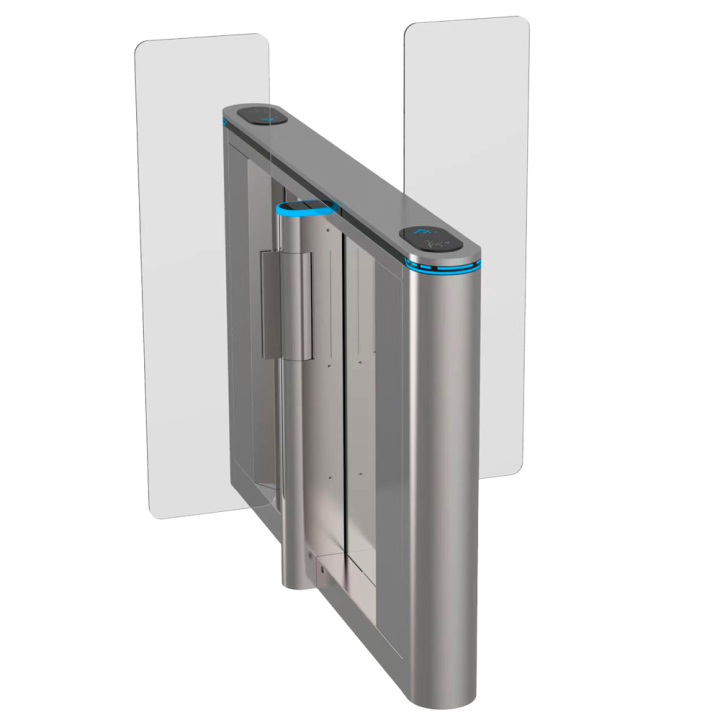 TURBOO TS-SG808-M-800-didelio greičio vartai su 800 mm praėjimo pločiu – didelio eismo turniketas