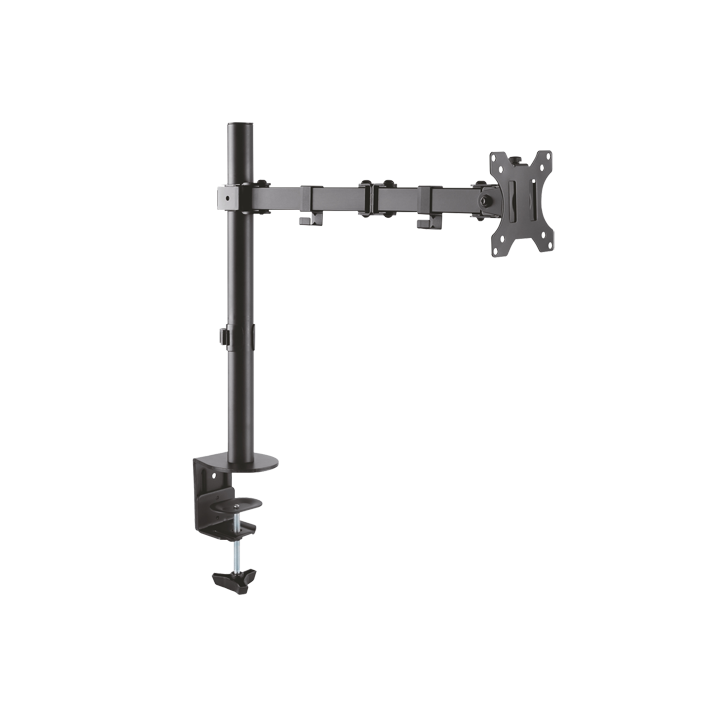 TVM-1327DESK-B MARCA BLANCA monitoriaus laikiklio stalinis spaustukas, 8 kg talpa
