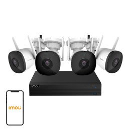 IMOU Kit-Pro WiFi CCTV Monitoring Kit (4 Cameras + NVR with 1TB HDD)