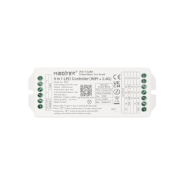 Kontrolieris 5in1 RGB+CCT 12-48V 20A WiFi+2.4G PW5
