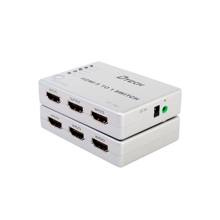 MARCA BLANCA HDMI-SWITCH-5-1 5-porttinen HDMI-kytkin 1080p Full HD