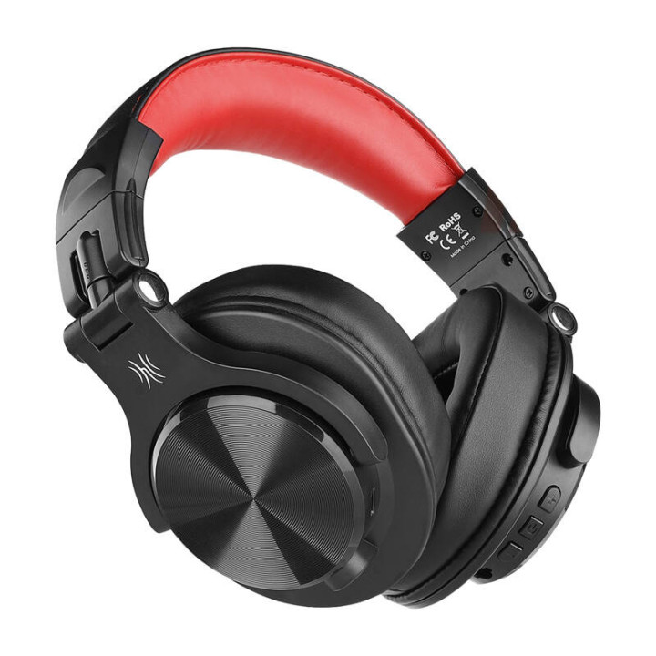 „Oneodio Fusion A70“ belaidės ausinės (juodos ir raudonos)
