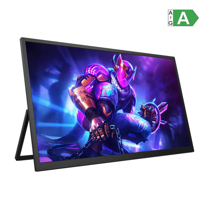 Täydellinen UXbox E4 M185T08 18'' 1920x1080 120Hz kannettava näyttö