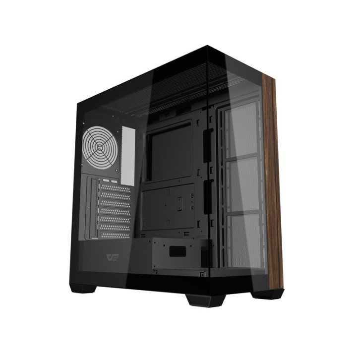Darkflash DS900W tietokonekotelo ilman tuulettimia (musta)