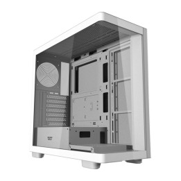 DarkFlash tietokonekotelo DS900G valkoinen (ei tuulettimia)