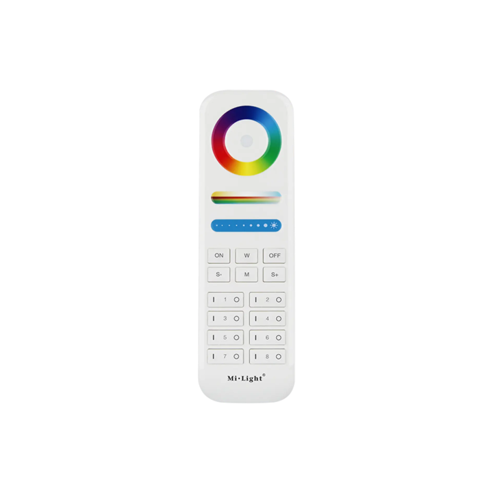 Пульт дистанционного управления RGB+CCT 8-зонный 2xAAA FUT089