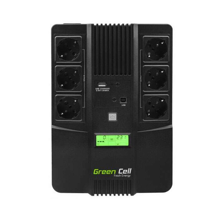 Green Cell GC-UPS06 AiO LCD UPS 600VA