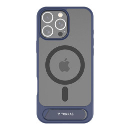 Чехол Torras Pstand Series для iPhone 16 Pro (синий)