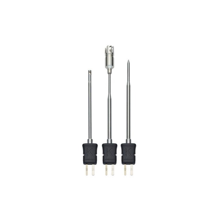 Temperature probe kit TC Type K (air, immersion, surface)