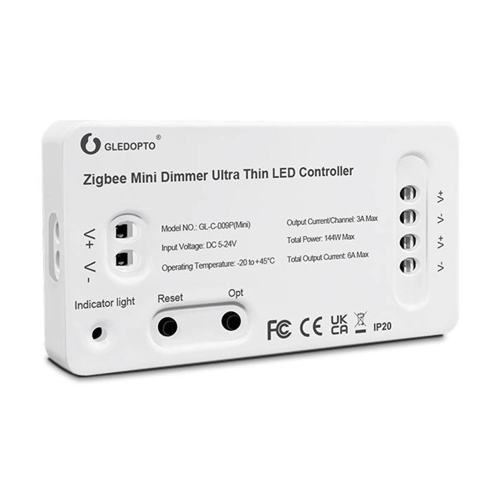 Ultra Mini ohjain LED DIM GL ZigBee HUE TUYA