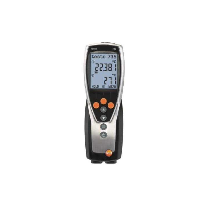 Digital multichannel thermometer Testo 735-2 with 6 channels and data memory