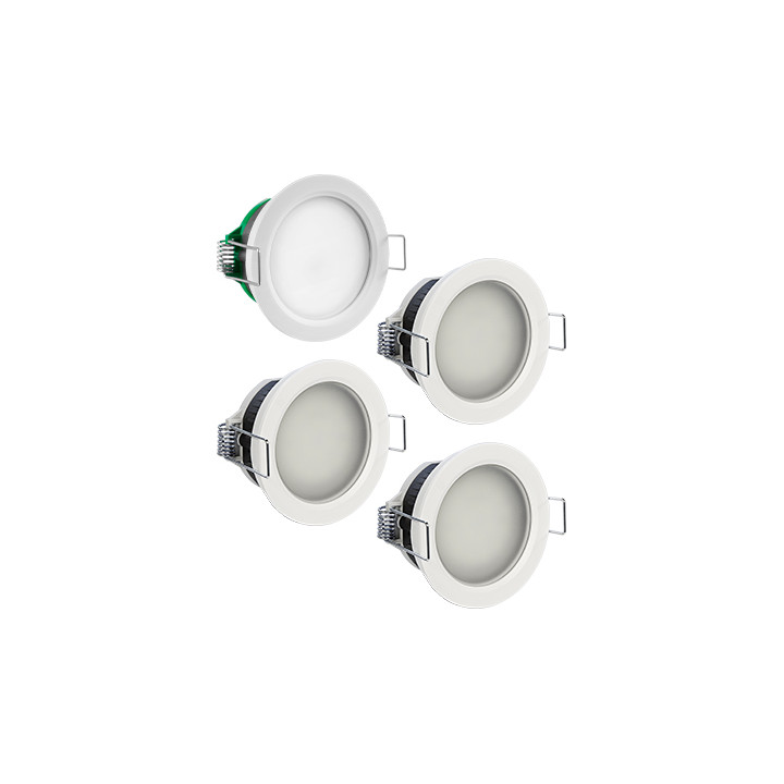 ZAMEL ZSO-01/4000 Viedās Wi-Fi LED spuldzes – 2 iepakojumā, balss un lietotnes vadība