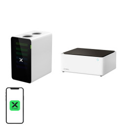 Divi vienā xTool M1 10 W lāzergravētājs + xTool SafetyPro™ AP2 dūmu absorbētājs