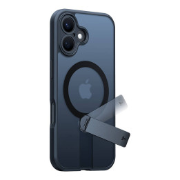 Torras Pstand Spin Case iPhone 16:lle (musta)