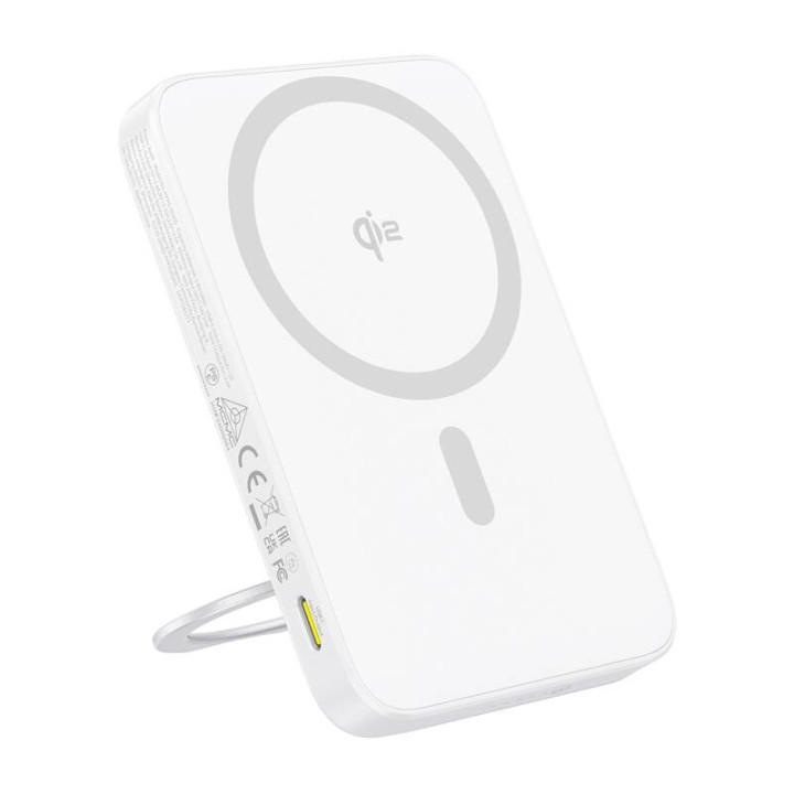 Magneettinen Baseus-virtalähde jalustalla PicoGo Qi2 5000mAh 20W