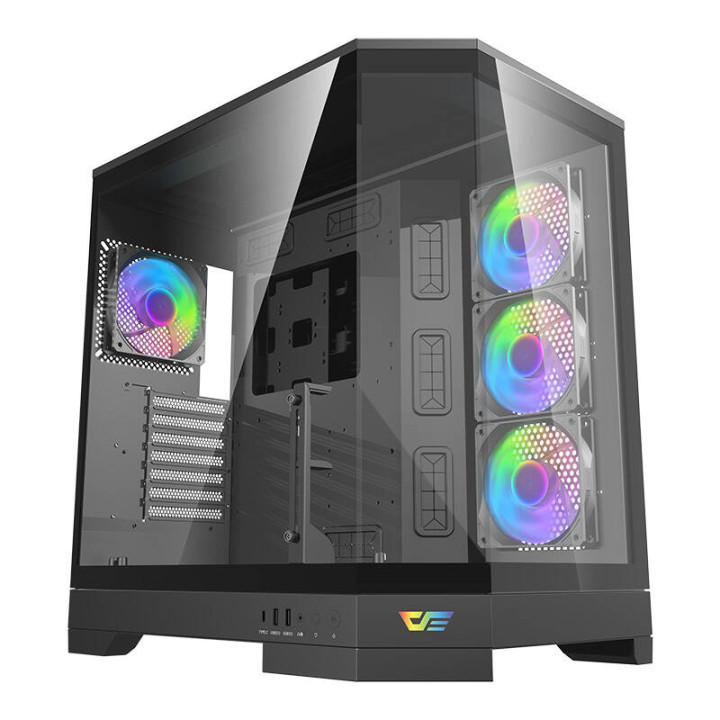 Darkflash DQX90 datora korpuss (melns)