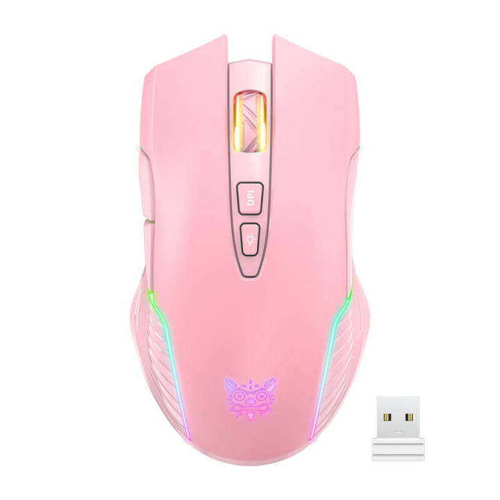 ONIKUMA CW905 roosa 2,4G juhtmeta mänguhiir