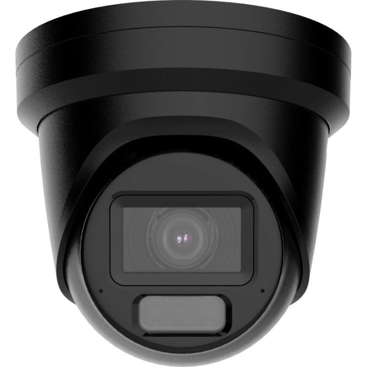 Hikvision DS-2CD2H83G2-LIZS2U AcuSense IP kameras mikrofons WDR H.265+ IP67 IK10 8MP 2.8-12mm melns
