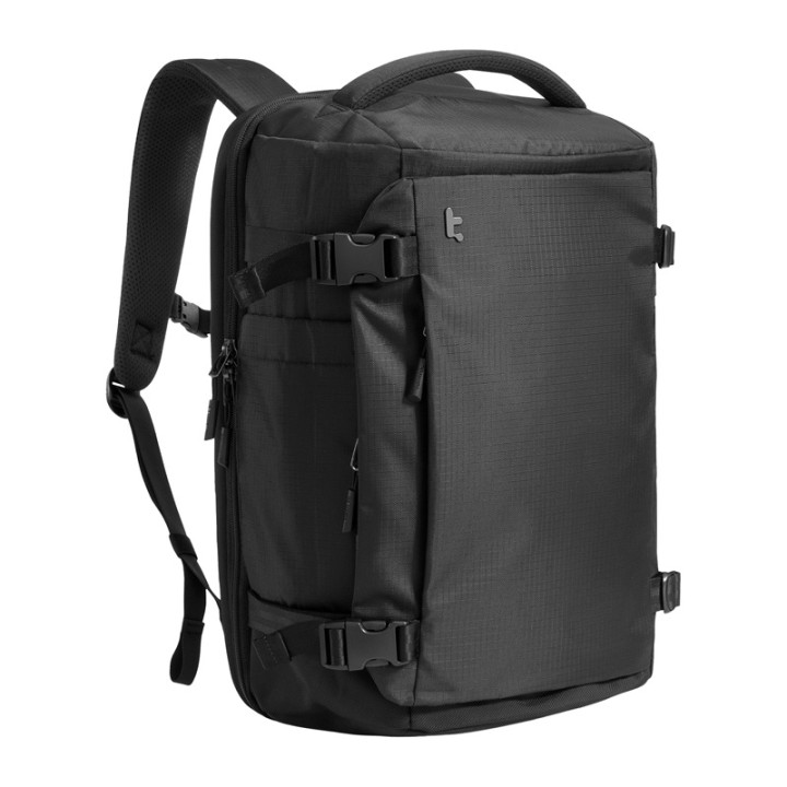 tomtoc Navigator-T66 Liteway Travel Backpack 28L/15.6" (Black) T66S1D2
