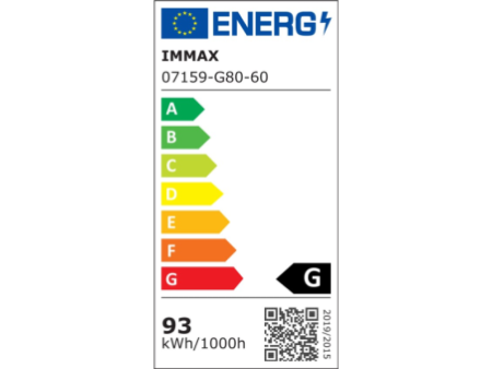 LED lampa 60+80cm, 93W Zigbee