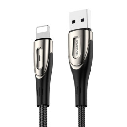 USB-kaabel Lightning Joyroom Sharp S-M411 2,4A, 3m (must) jaoks