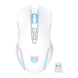 Onikuma CW905 balta belaidė žaidimų pelė