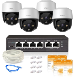 Комплект IP-камеры Imou Cruiser PoE Imou Protect Basic 4 шт. 4 МП IP66