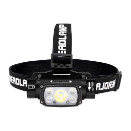 Superfire HE11 otsalamppu taskulamppu, 640 lm, 20 W, 6 tilaa, 100 m