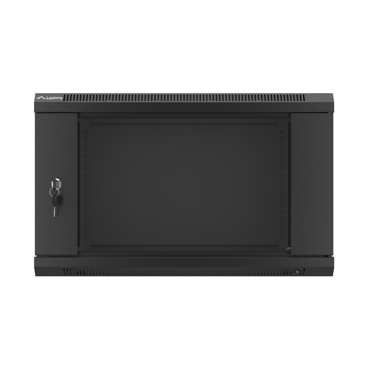 Lanberg szafa rack wisząca 19" 6U 600X450 czarna V2