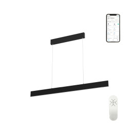 Immax NEO LISTON viedais piekarināmais gaismeklis, 118cm 18W Black Zigbee 3.0, II. Kvalitāte