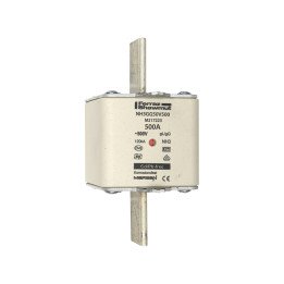 NH fuse-link gG, 500VAC, size 3, 500A double indicator/live tags