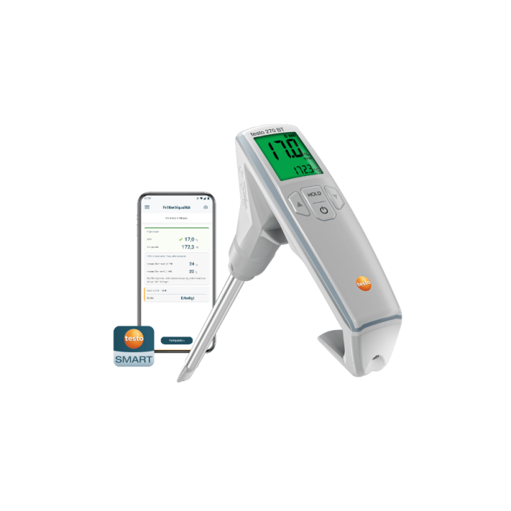 Frying oil tester Testo 270 BT Bluetooth IP65