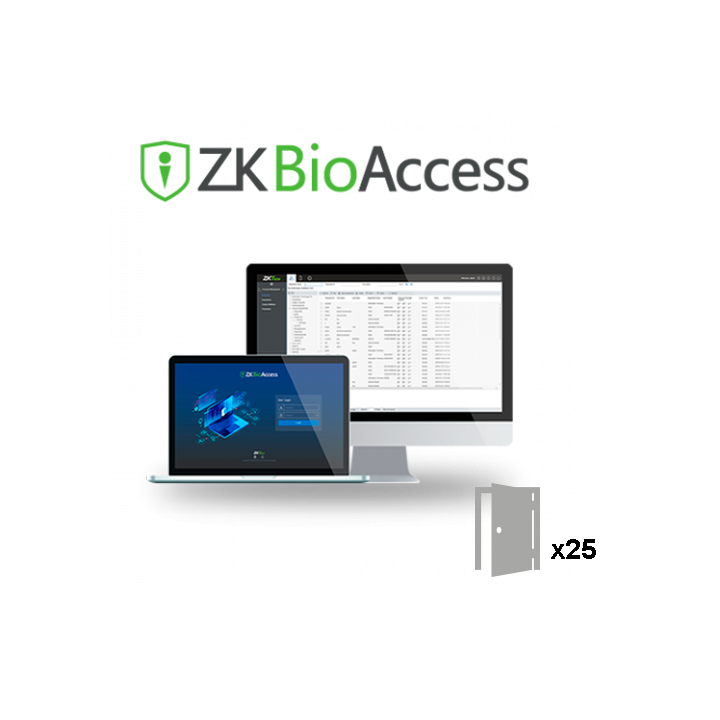 ZKTECO ZK-BIOACCESS-25D biomeetrilise sõrmejälje juurdepääsu juhtimisterminal koos klahvistikuga, eraldiseisev