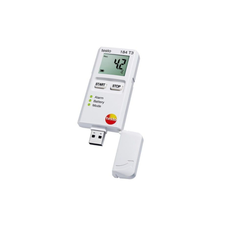 Temperature data logger Testo 184 T3 for transport monitoring
