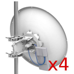 Mikrotik mANT30 PA 4pcs (RTB-MTAD-5G-30D3-PA-4) 5GHz Directional Antenna