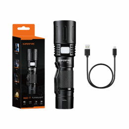 Lukturis Superfire X60-T, 1500lm, USB