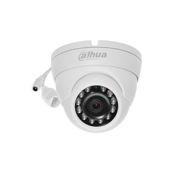 DAHUA IPC-HDW4421MP-0600B 4MP āra kupola IP kamera ar PoE un Wi-Fi, 6mm objektīvs, 30m IR