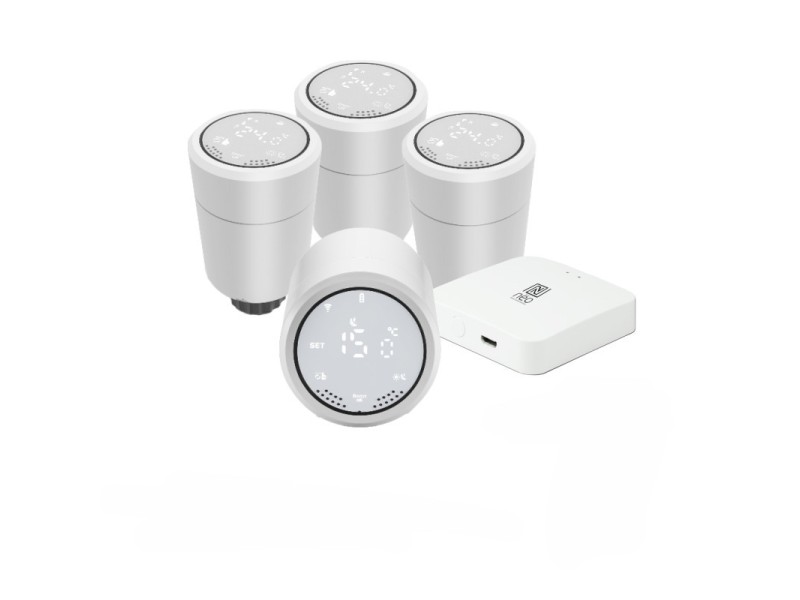 Smart Thermostat 4+1 Starter Kit, Zigbee, TUYA