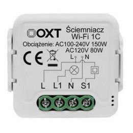 Модуль мини-диммера OXT 1 контур WiFi TUYA