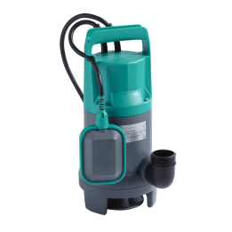 WILO Initial WASTE 16-11 drainage pump for gray water and wastewater, with float switch and 10mb cable