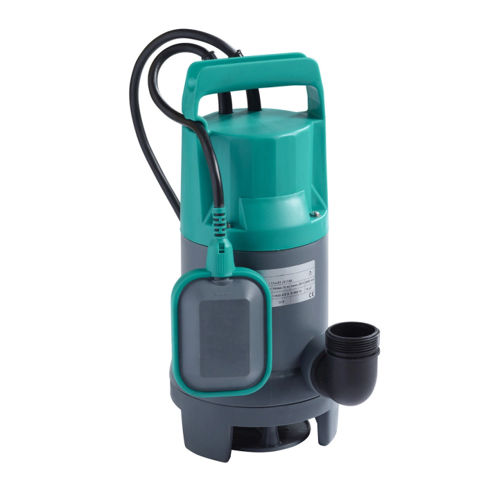 WILO Initial WASTE 16-11 drainage pump for gray water and wastewater, with float switch and 10mb cable
