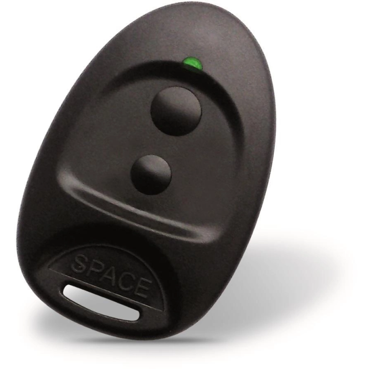 CAME SPACE SP2 (001PL0017) - 2-channel remote control with green LED, compatible with CAME 433.92 MHz receivers