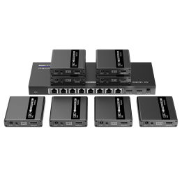 LENKENG HDMI-SPL-1x8-4K30-CAT6 1x8 HDMI splitteri laiendus üle CAT6, 4K30Hz, 1080p60Hz