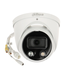 Dahua IPC-HDW3249H-AS-PV-0280B Visos spalvos 2Mpx kupolinė IP kamera 2,8mm LED 30m IP67 PoE 12VDC