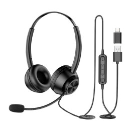 Juhtmega peakomplekt mikrofoniga Uus Bee H368