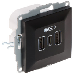 Elektro-Plast SANTRA/4108-19/EPN USB розетка для зарядки 5V DC 3.4A