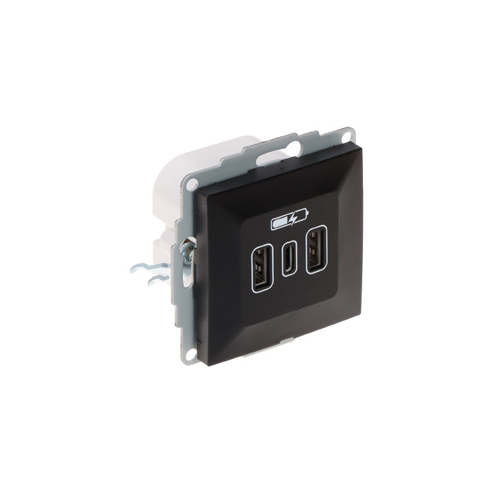 Elektro-Plast SANTRA/4108-19/EPN USB lādēšanas ligzda 5V DC 3.4A