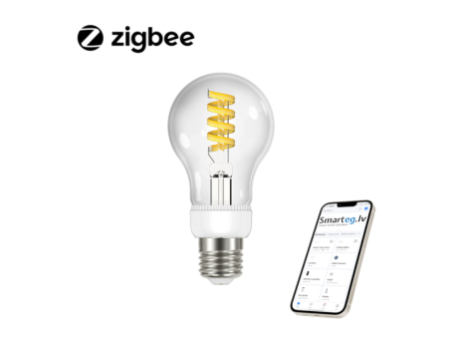 Viedā kvēlspuldze LED E27 5W silta, auksta balta