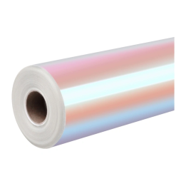 HTVRONT Holografinen itseliimautuva kalvo, 30,5 cm x 90 cm (vaaleanpunainen-violetti)